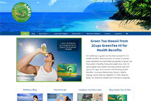 2 Cups Green Tea Hawaii Angier NC