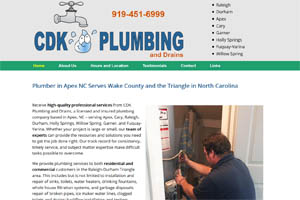 CDK Plumbing Apex NC