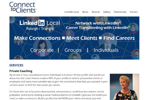 Connect To Clients Linkedin Consulting Raleigh NC