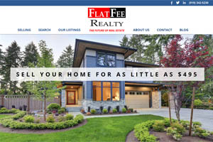 Flat Fee Realty website Holly Springs NC