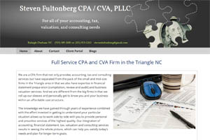 Steven Fultonberg CPA CVA Apex NC