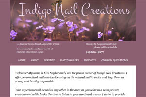 Indigo Nail Creations Apex NC
