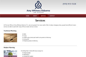 amy osborne estate lawyer cary north carolina