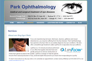 Park Ophthalmology Raleigh Durham NC