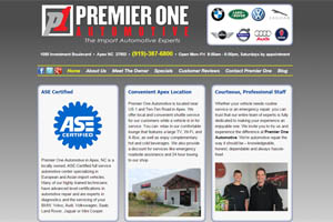 Premier One Automotive Apex NC