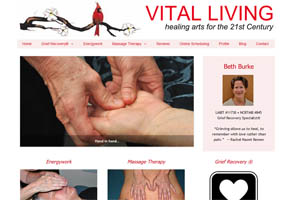 Vital Living Healing Arts website